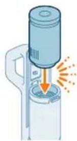 PHILIPS 6000 series XW6264 - Utilisation de l'aspirateur simple - 1