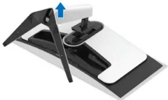 ALIENWARE AW3423DW - Removing the monitor stand - 4