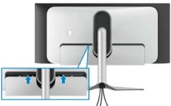 ALIENWARE AW3423DW - Attaching the stand - 14
