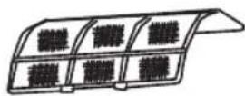 BEKO BRAE 241 - Clean the air filter - 2