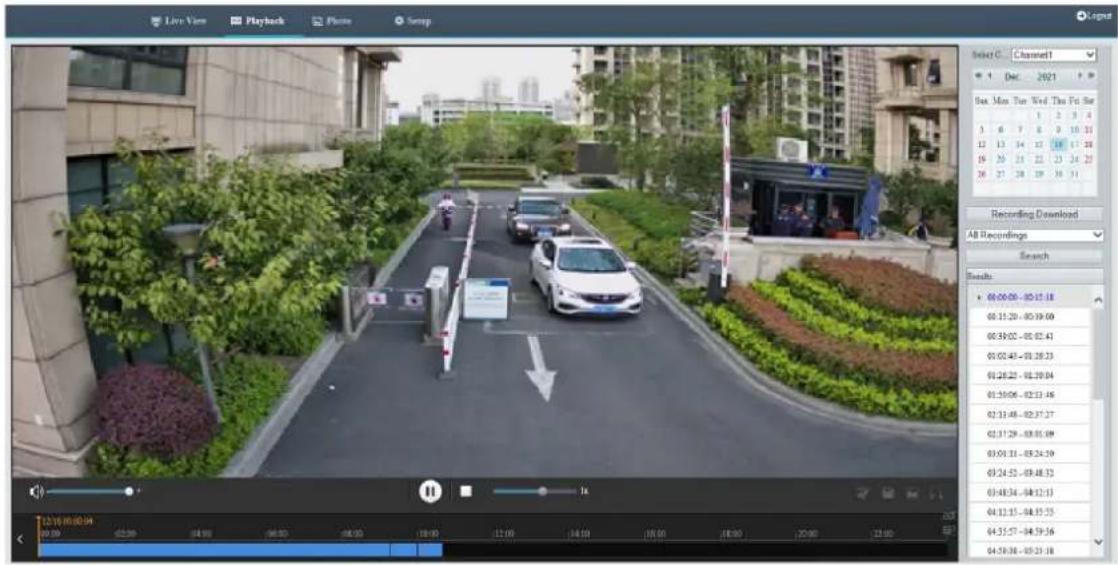 Live View Playback Phone Setup Select C Channel Dec 2021 Sex: Mon Tue Wed The Po Se 3 6 7 8 9 10 11 12 13 14 15 16 17 18 19 20 21 22 23 24 25 26 27 28 29 30 31 Recording Download AB Recordings Search Beads: 00:00:00 - 00:15:18 00:15:20 - 00:30:00 00:30:02 - 00:45:41 00:45:43 - 00:55:23 01:25:25 - 01…
