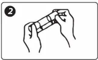 Illustration of two hands holding a cylindrical object, no text or symbols present