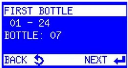 FIRST BOTTLE 01 - 24 BOTTLE: 07 BACK NEXT ←