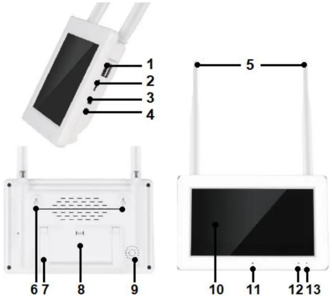 TECHNAXX TX-128 - Batterijschakelaar - 1