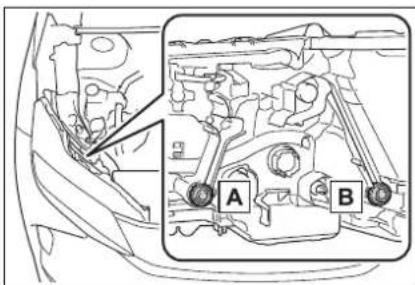SUBARU Solterra (2023) - Boulons de réglage vertical - 1