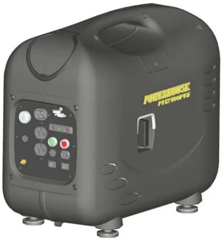 Powerhouse PH2100PRi - POWERHOUSE POWER PRODUCTS PH2100PRi SHOP MANUAL - 1