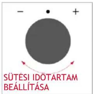 SÜTÉSI IDŐTARTAM BEÁLLÍTÁSA