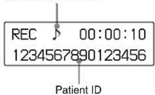 REC 00:00:10. 1234567890123456. Patient ID.