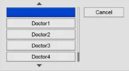 Doctor1 Doctor2 Doctor3 Doctor4 Cancel