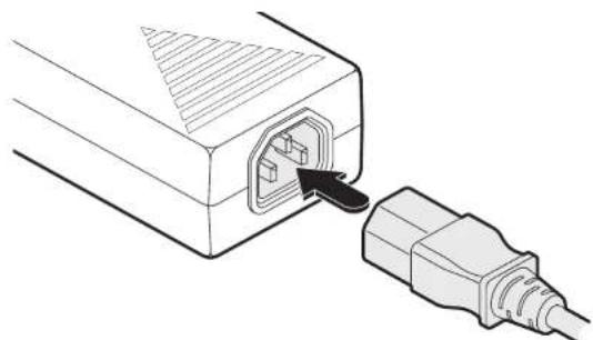 Adder ADDERView Matrix C110 - To connect the power adapter - 2