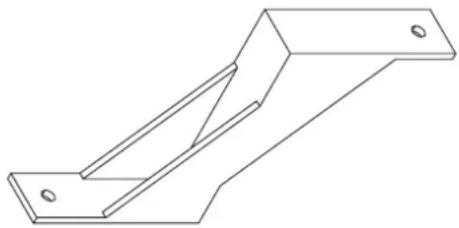 IKEA RIBBENÅS 405.807.71 - Inštalácia dištančného držiaka - 1