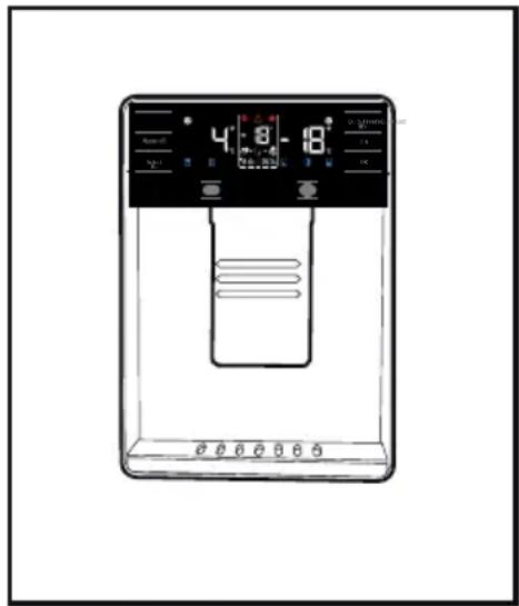 BEKO GN141632ZXBRN - Distribuitor de apă la ușă (la anumite modele) - 1