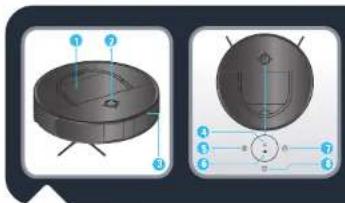 Two 3D mechanical component diagrams with numbered callouts, shown from different angles (no text or symbols present)