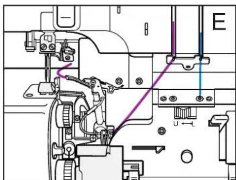 Technical line drawing of a mechanical assembly with no visible text or symbols