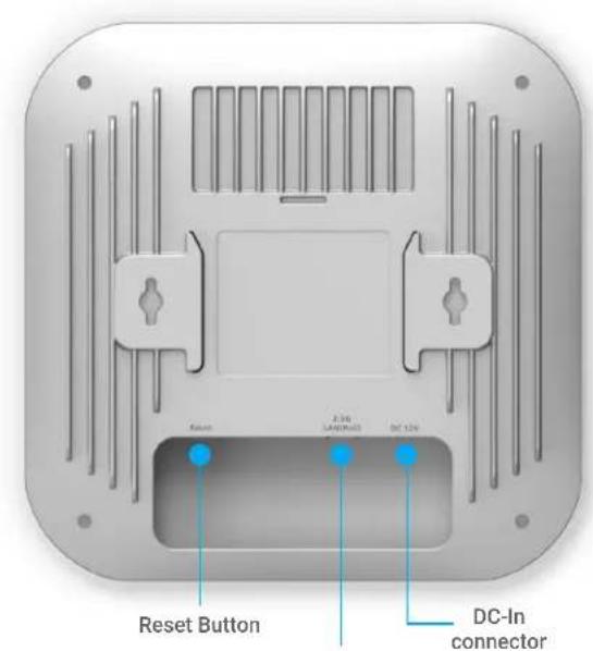 AC AC-10 AC-12v Reset Button DC-In connector