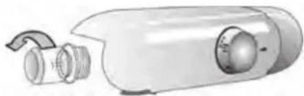 INDESIT INS 10012 - LED-valon vaihtaminen (mallista riippuen) - 2