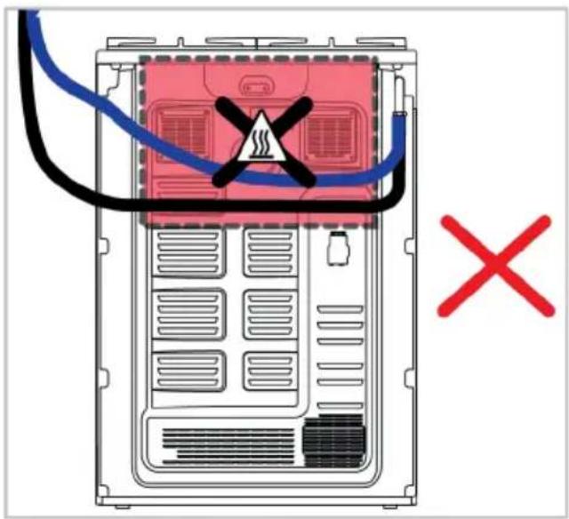 BEKO FBM6202W - Kiezen van de gasaansluitzijde - 3