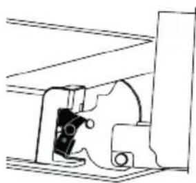 Pure mechanical assembly diagram without any text, numbers, or symbols.