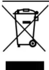Symbol of a trash bin crossed out, representing waste sorting or disposal (no text or labels)