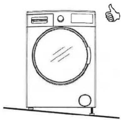 Porter & Charles COMBI9‐6 - Placing the machine and adjusting the adjustable foot - 2