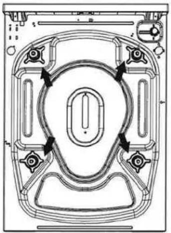 Porter & Charles COMBI9‐6 - Removing transportation safety screws - 1