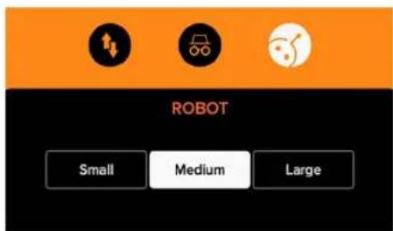 ROBOT Small Medium Large