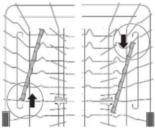 Diagram showing two mechanical or electrical setups with pipes and connections, no visible text or symbols.