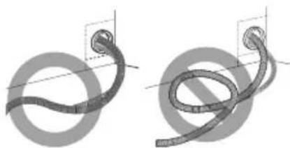 Two abstract diagrams showing a coiled rope or fiber structure with intersecting lines.