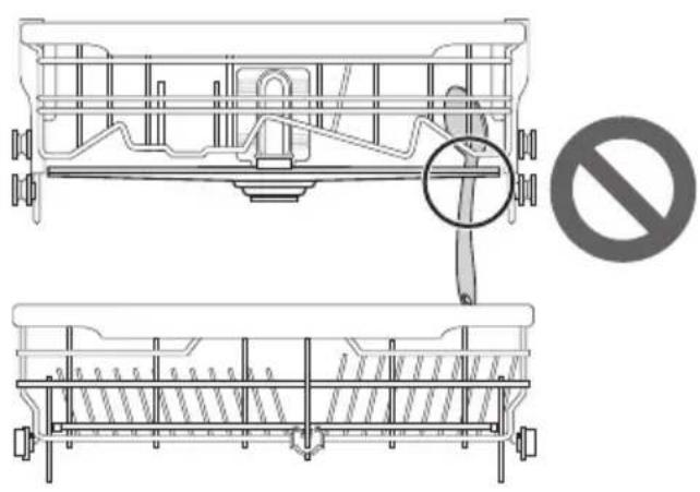 Technical diagram showing cross-sectional views of a vehicle chassis with a no-smoking symbol indicating no smoking.