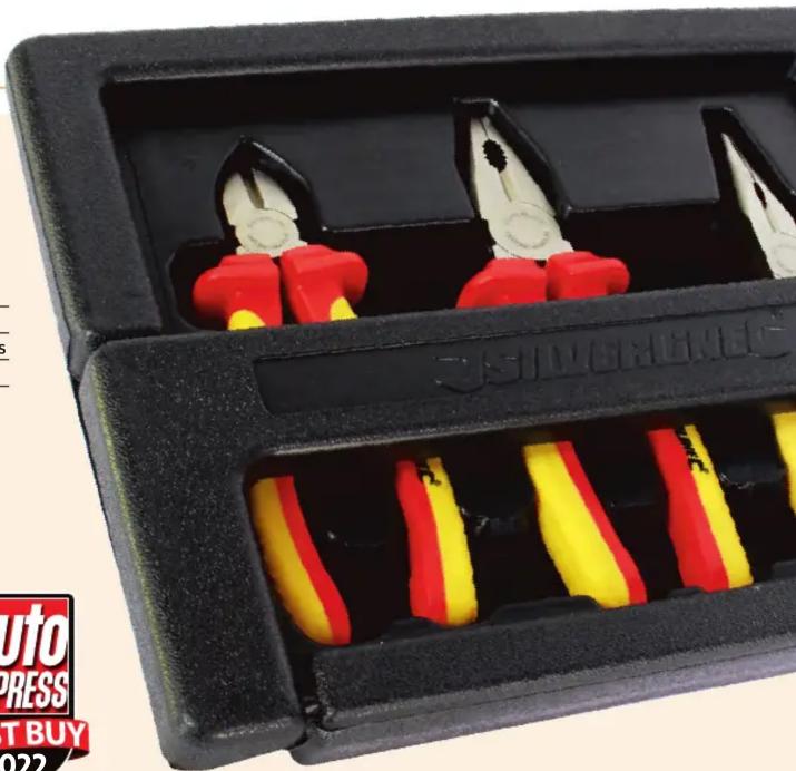 SILVERLINE 282501 - Silverline VDE Expert Pliers Set 282501 - 2