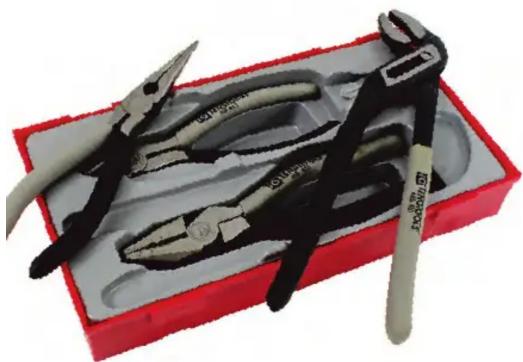 SILVERLINE 282501 - Sealey AK8381 Mini Pliers Set 6pc - 2