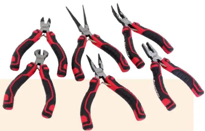 SILVERLINE 282501 - Draper Expert Heavy-Duty Soft-Grip Pliers Set 69289 - 3