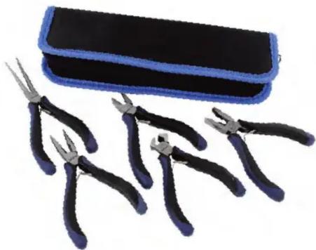 SILVERLINE 282501 - Sealey AK8381 Mini Pliers Set 6pc - 3