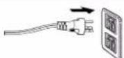 HITACHI RZ-ZH10 - 4เสียบปลีกเข้ากับเต้ารับ Plug into the socket. - 1
