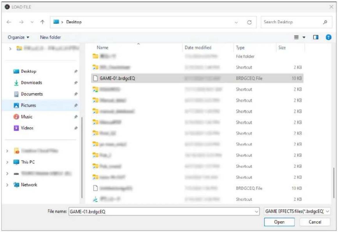LOAD FILE Desktop Search Desktop Organize New folder Name Data modified Type Size File folder Shortcut 2 KB GAME-01.brdgcEQ BRDGCEQ File 10 KB Shortcut 2 KB Shortcut 2 KB Shortcut 2 KB Shortcut 2 KB Shortcut 2 KB Shortcut 2 KB Shortcut 2 KB BRDGCEQ File 10 KB Shortcut 2 KB File name: GAME-01.brdgcEQ…