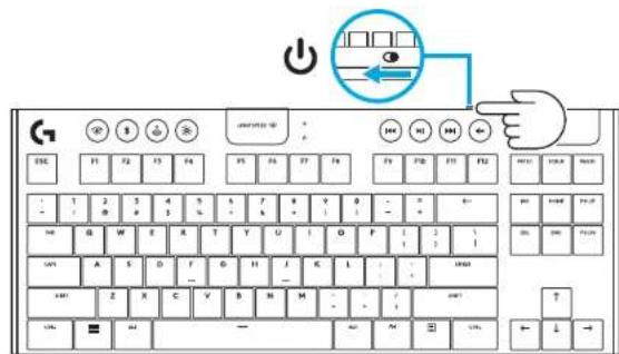 LOGITECH G915 X LIGHTSPEED TKL - CONEXIÓN LIGHTSPEED - 2
