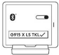 LOGITECH G915 X LIGHTSPEED TKL - ПОДКЛЮЧЕНИЕ ПО BLUETOOTH® - 3
