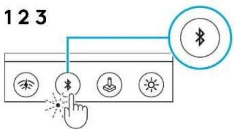 123 Wireless Bluetooth Hand Light Sun