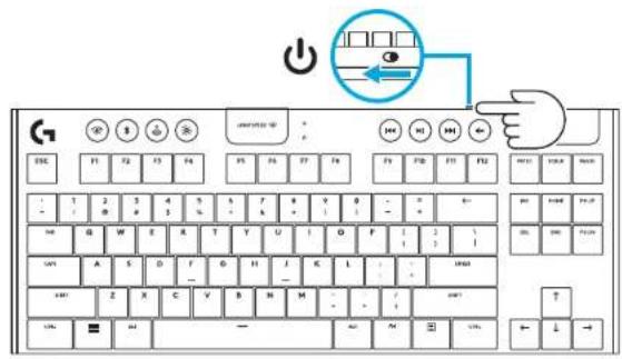 LOGITECH G915 X LIGHTSPEED TKL - LIGAÇÃO LIGHTSPEED - 2