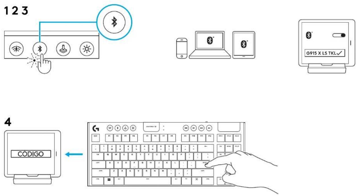 LOGITECH G915 X LIGHTSPEED TKL - BLUETOOTH® CONNECTION - 1