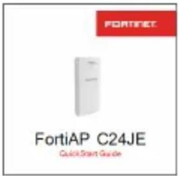 FORTIAP C24JE Quick Start Guide