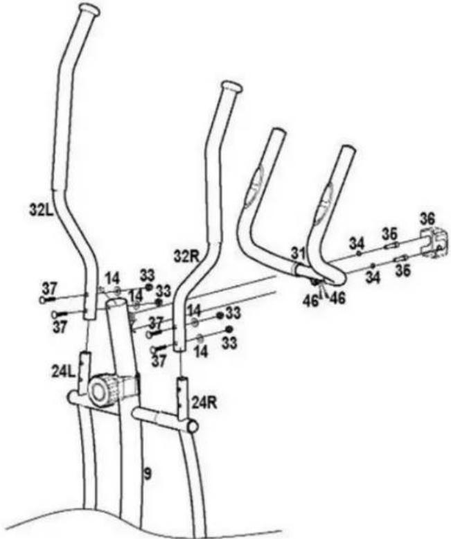 32L 37 14 33 32R 31 34 36 36 34 36 37 14 33 46 46 37 37 24L 24R 9