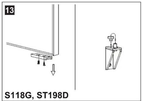 13 S118G, ST198D