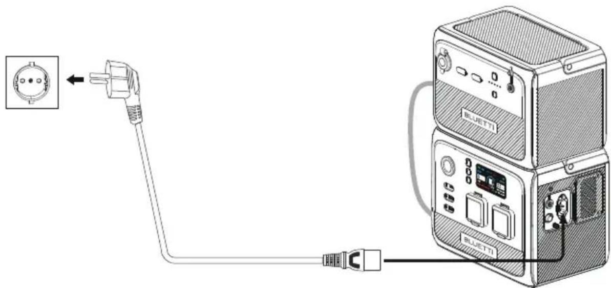 BLUETTI B80P - AC60P laden - 1