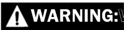 WARNING: