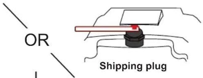 OR Shipping plug