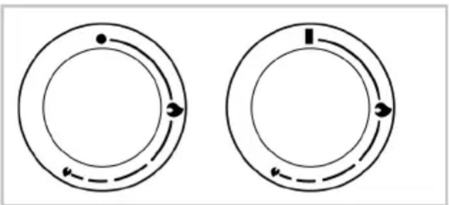 BEKO FBM62330GXTN - Pokrętło regulacji palnika gazowego - 1
