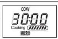 Galanz GSWWD12S1SA10A - Example: How to set the combination of microwave and convection at temperature 400^ F for 30 minutes. - 10