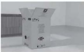 HAIER XIT 6C3TB3B - Termék kicsomagolása - 1