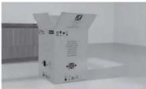HAIER XIT 6C3TB3B - Desembalaje del producto - 1